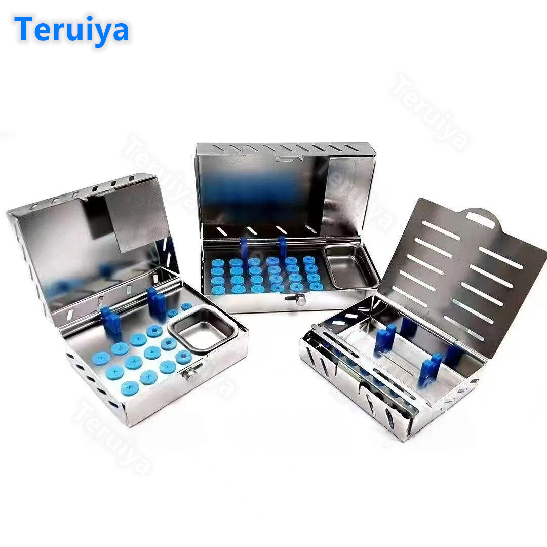 Autoclave Sterilizer Dental - Premium-Instrumentenset für zahnimplantate | Autoklavierbare Sterilisationsbox