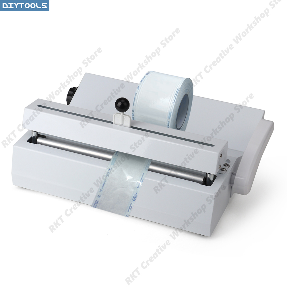 Autoclave Sterilizer Dental - Heißsiegelmaschine Sterilisationsbeutel-Versiegler Manueller Autoklav-Beutelsterilisator Einstellbare Temperatur