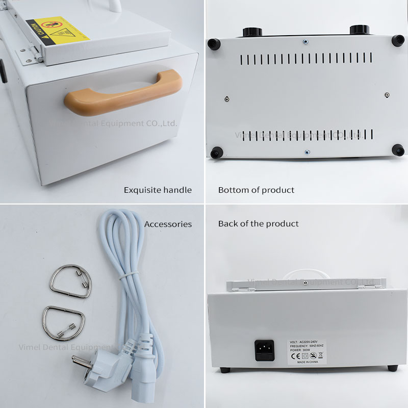 Autoclave Sterilizer Dental - Tragbare Sterilisationsbox Professioneller Mini-Trockenwärme-Hochtemperatur-Autoklav Maniküre-Werkzeug für