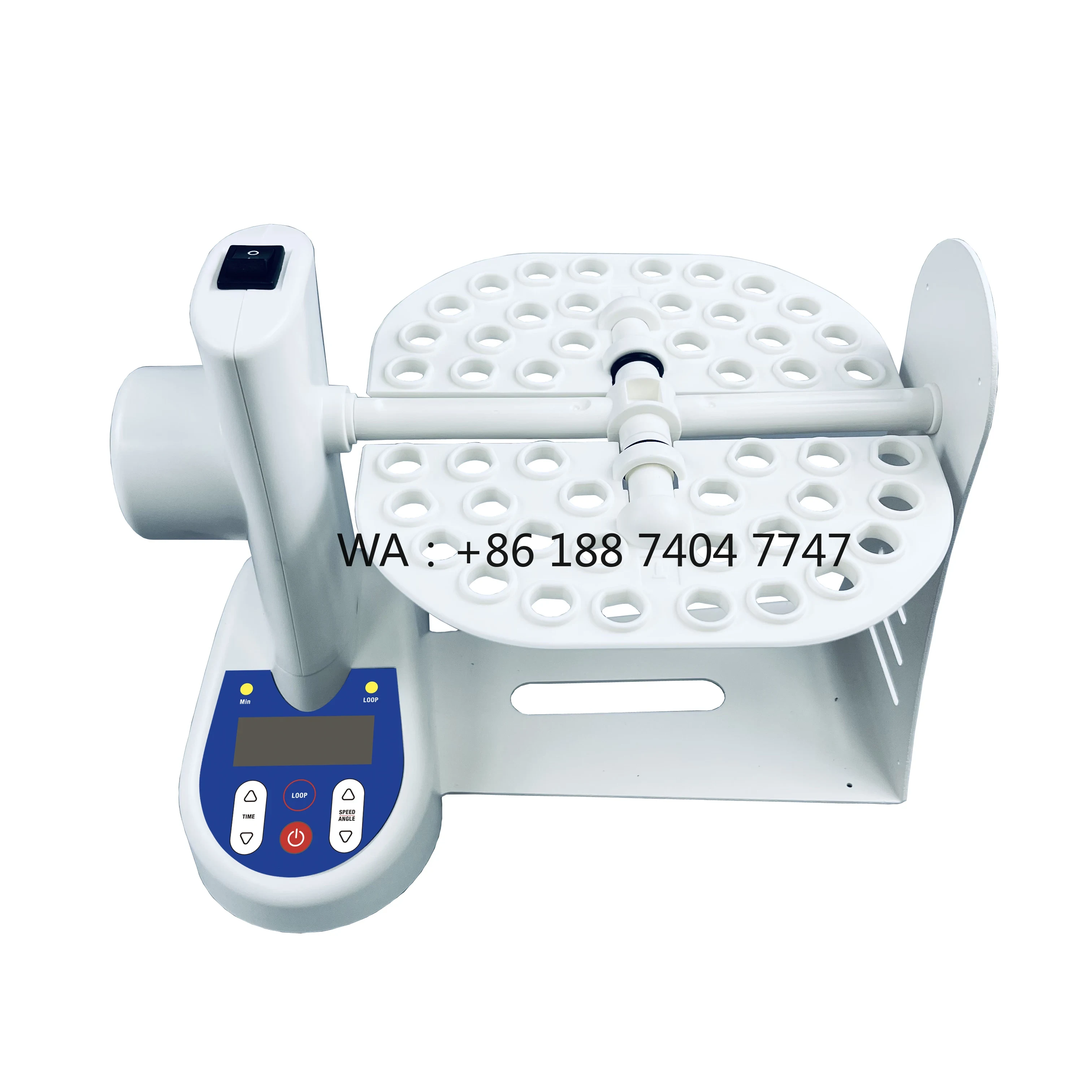 Medical Lab Iso - Labor-Rollmischer mit Einfachem Mischsystem, Kontinuierlich/Timed, 10-40