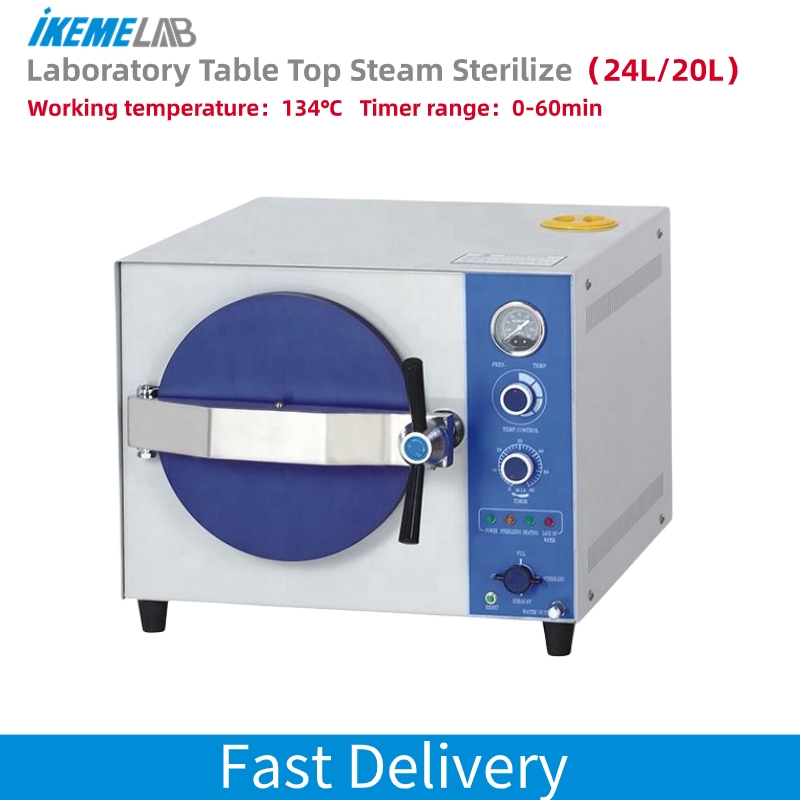 Autoclave Sterilizer Dental - IKEME 20L Labor Autoklav Maschine Elektrische