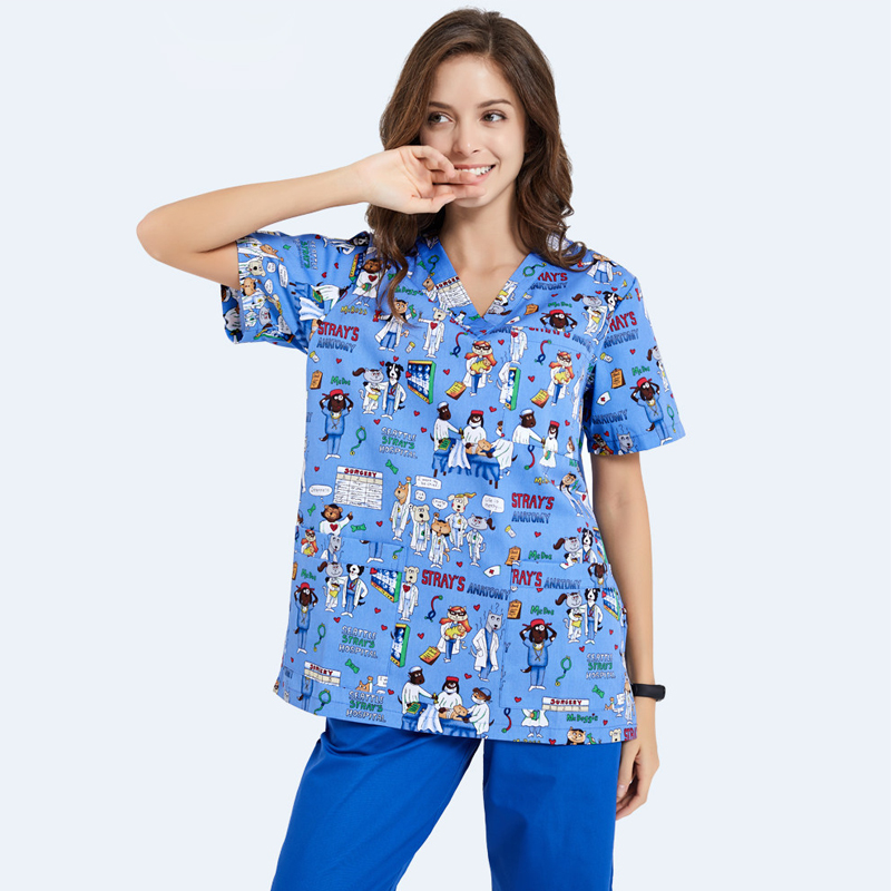 Medical Lab Gown - Krankenpflege-Arbeitskleidung für Frauen, Laboruniform, Sterilisierbare Kleidung