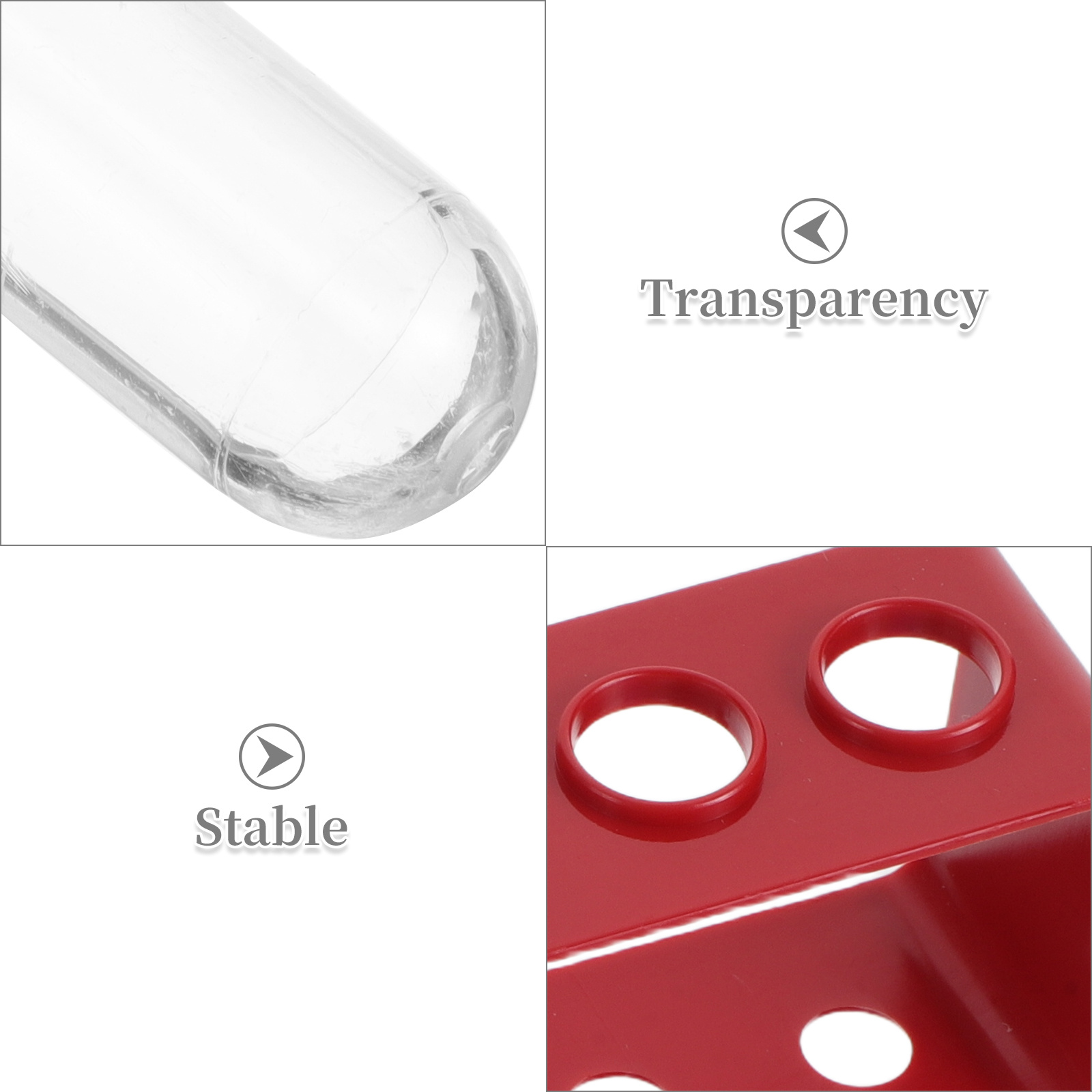 1 Satz Reagenzgläser aus klare – Centrifuge Tube Rack Bewertung und Preis
