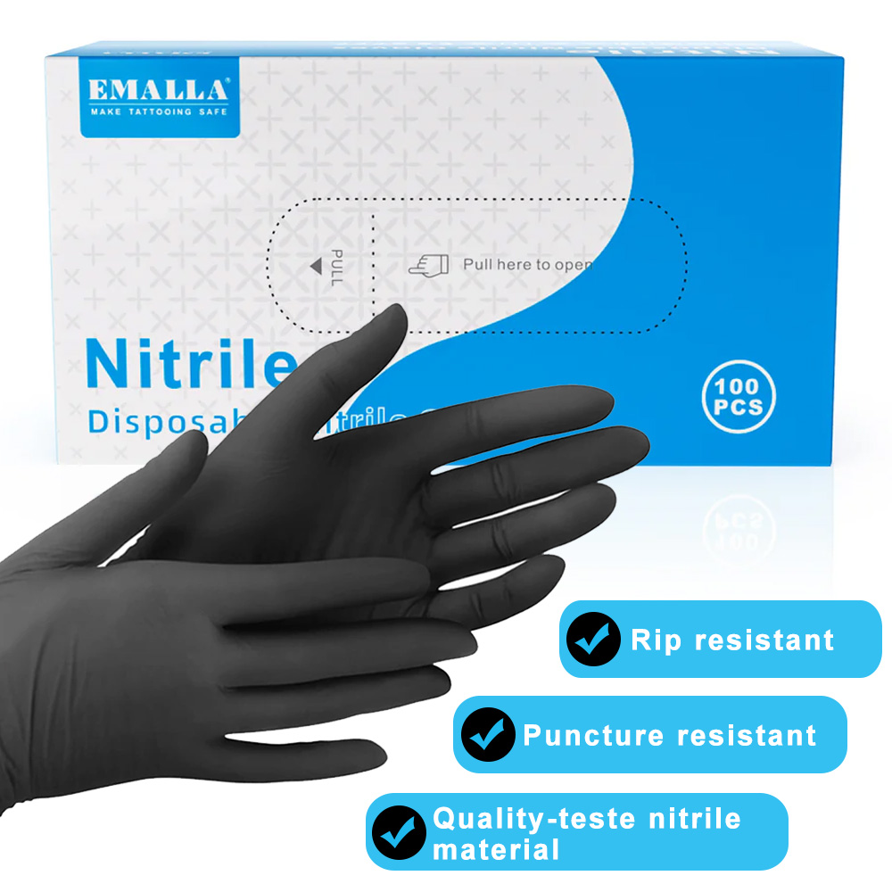 100/50/10PCS Einweg Nitril Tat – Disposable Gloves Nitrile Bewertung und Preis