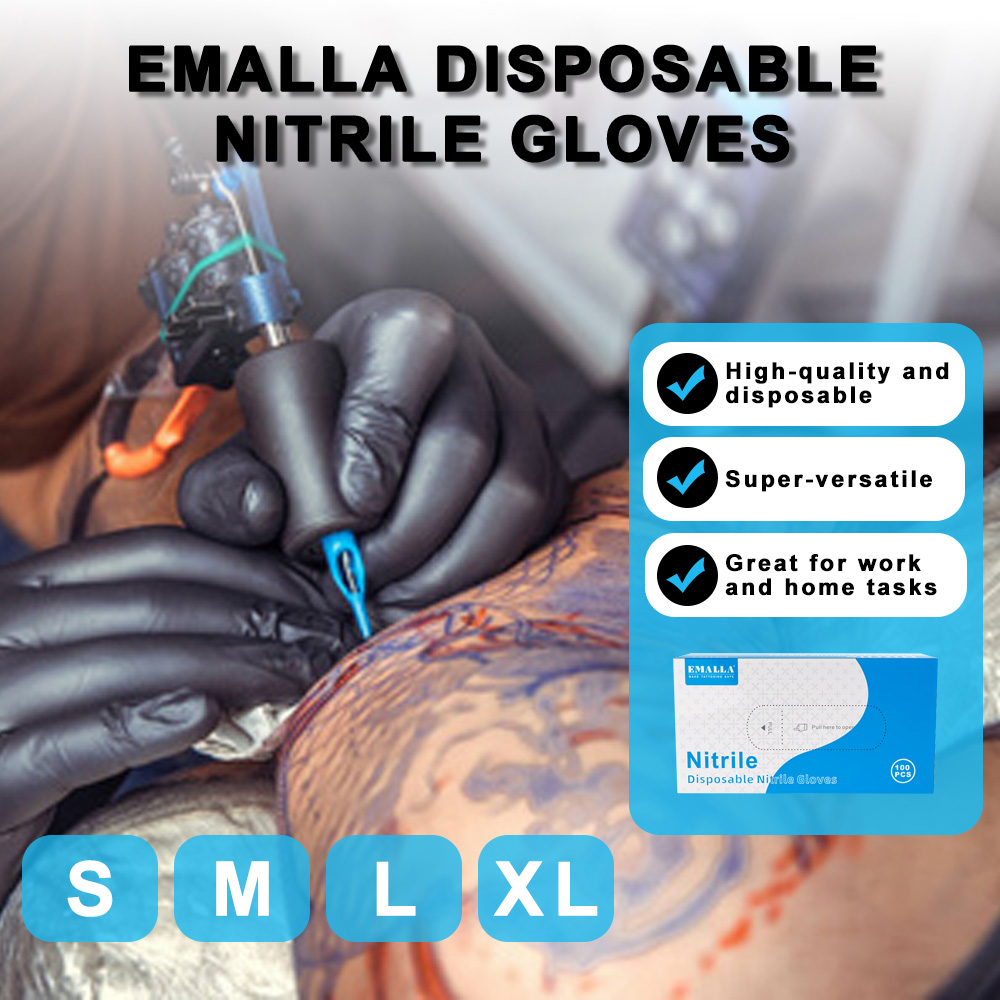 100/50/10PCS Einweg Nitril Tat – Disposable Gloves Nitrile Bewertung und Preis