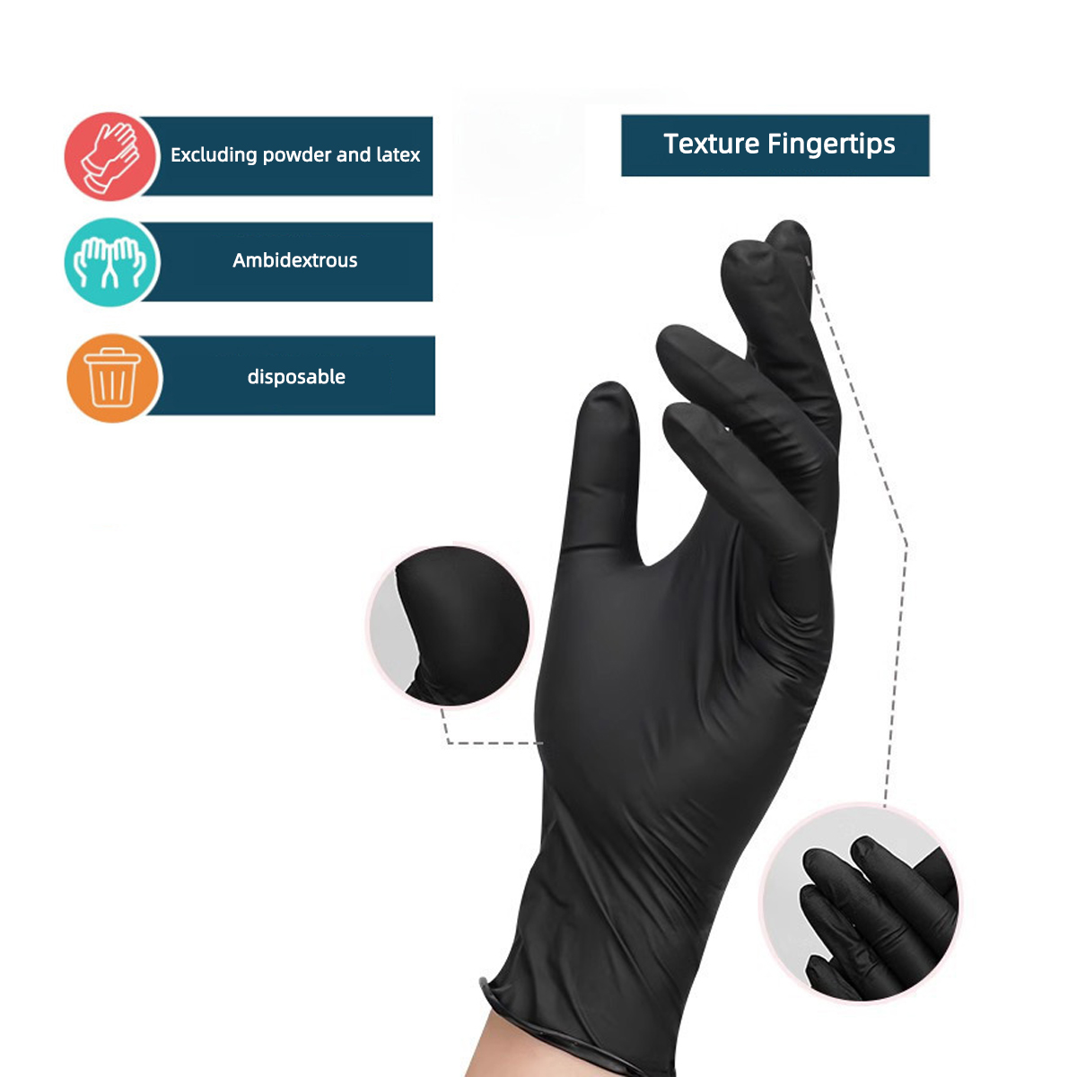10/20/50/100PCS Verpackt Einwe – Disposable Gloves Nitrile Bewertung und Preis
