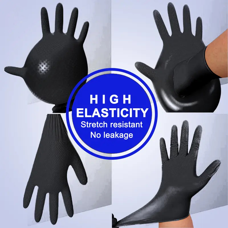 8 Mil Hochbelastbare Industrie – Disposable Gloves Nitrile Bewertung und Preis