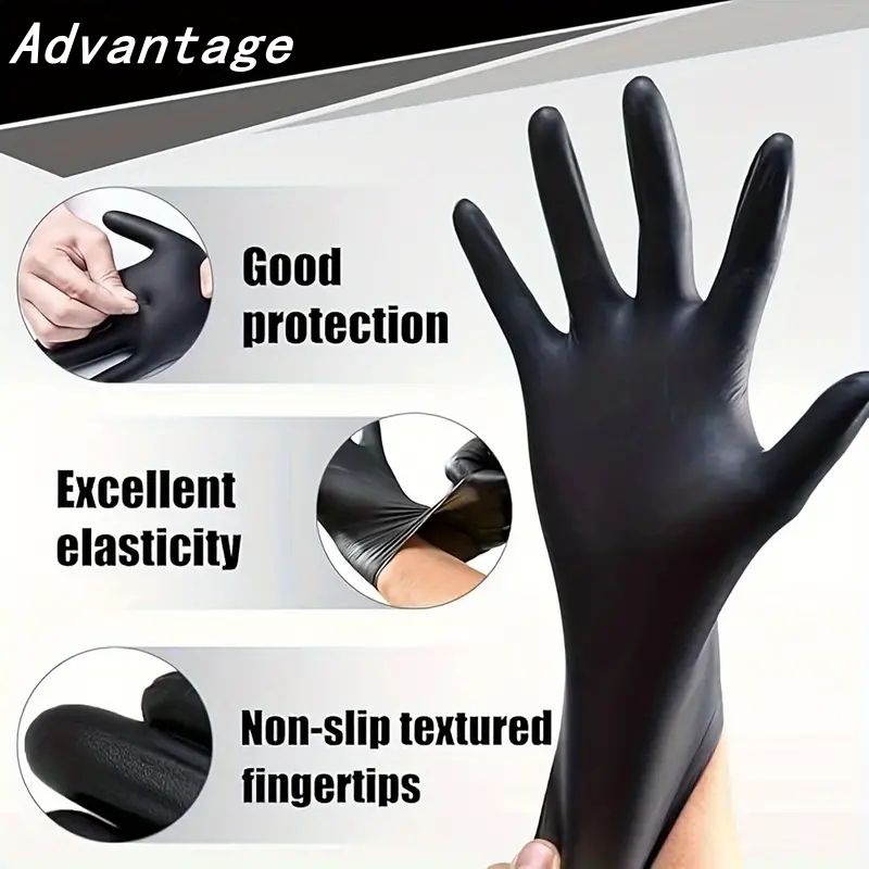 20 Stück schwarze Einweg-Nitri – Disposable Gloves Nitrile Bewertung und Preis