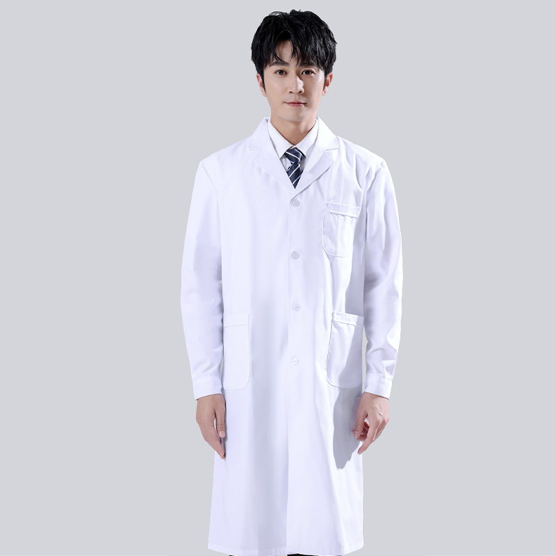 Weißer medizinischer Herrenman – Medical Lab Gown Bewertung und Preis