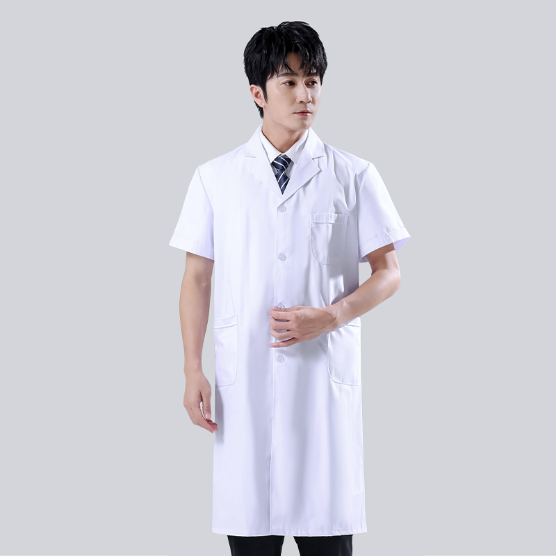 Weißer medizinischer Herrenman – Medical Lab Gown Bewertung und Preis