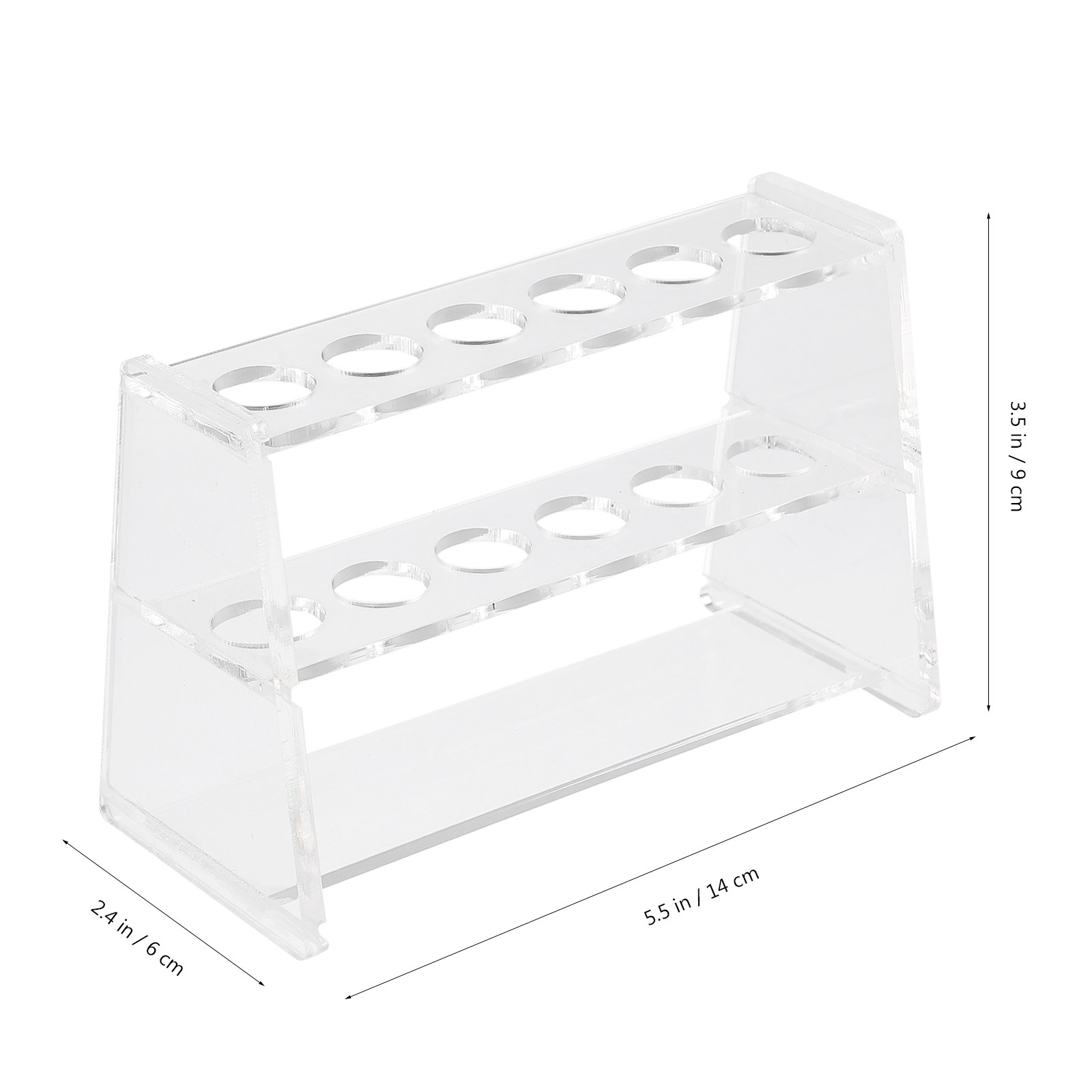 12-Loch-Acryl-Reagenzglasständ – Centrifuge Tube Rack Bewertung und Preis