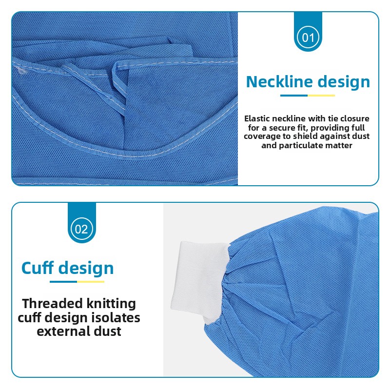 10 Stück sterile, verstärkte E – Medical Lab Gown Bewertung und Preis