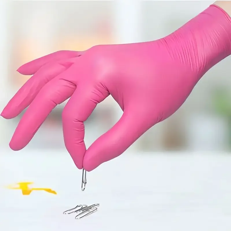 Fuchsia Nitril-Einweghandschuh – Disposable Gloves Nitrile Bewertung und Preis