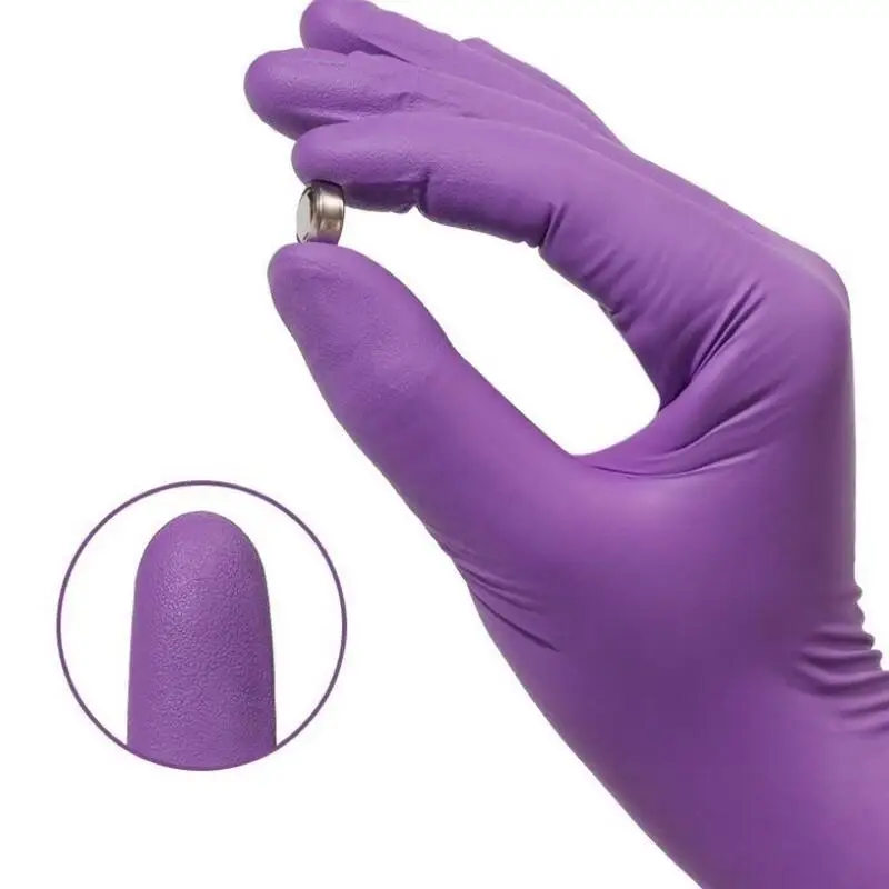 50/100PCS Violette Nitrilhands – Disposable Gloves Nitrile Bewertung und Preis