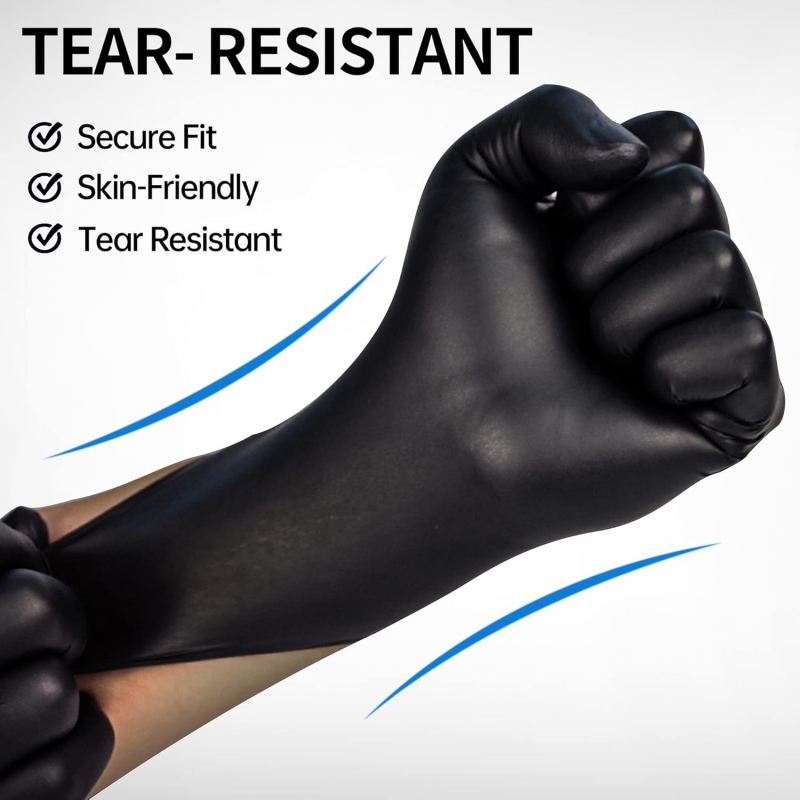 100 Stück Schwarze Nitrilhands – Disposable Gloves Nitrile Bewertung und Preis