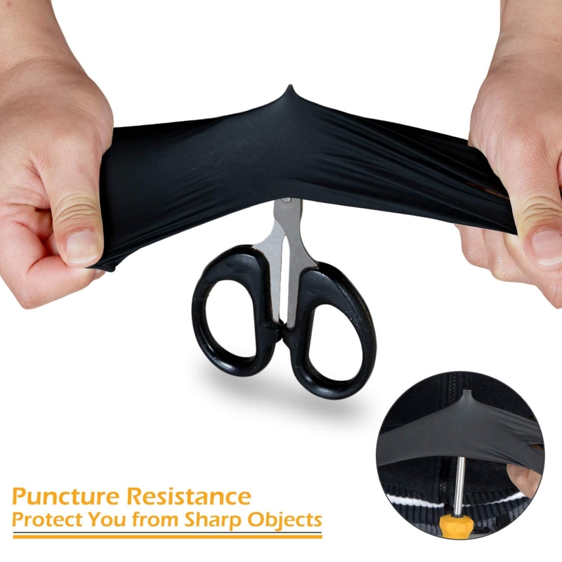 100 Stück Schwarze Nitrilhands – Disposable Gloves Nitrile Bewertung und Preis